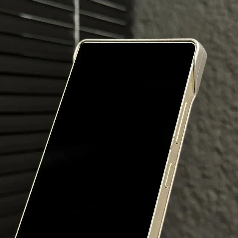 Case Samsung Minimalista em Couro Anti Impacto