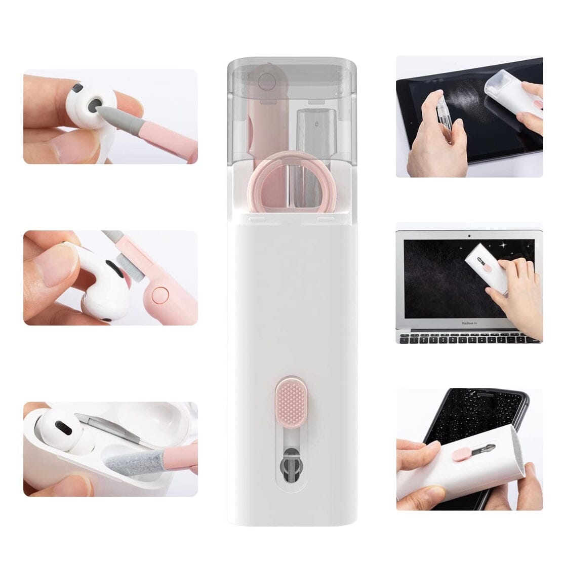 Escova de Limpeza para Teclado e Celular - CleanPro 7 em 1